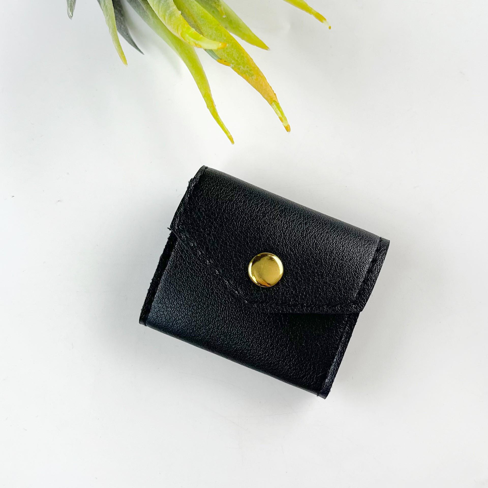 

Multifunctional PU Leather Jewelry Roll: Earring, Ring, Necklace Storage Pouch чёрный