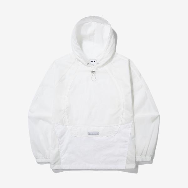 Fila Anoraque com Capuz Leve e Elástico
