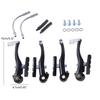 2Pcs Aluminum Alloys Handlebars Brake Levers Front Rear Brakings for Bicycles
