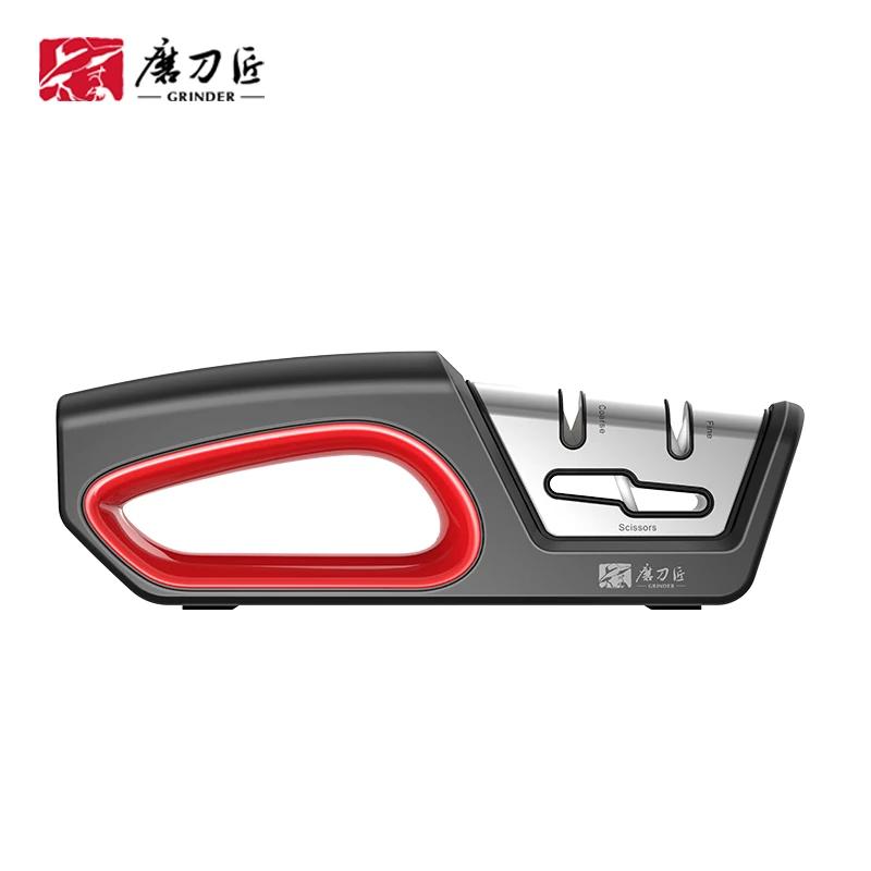 

Four in one kitchen sharpener restores serrated blade knives and scissors, diamond tungsten steel ceramics kitchen tools Sharpener