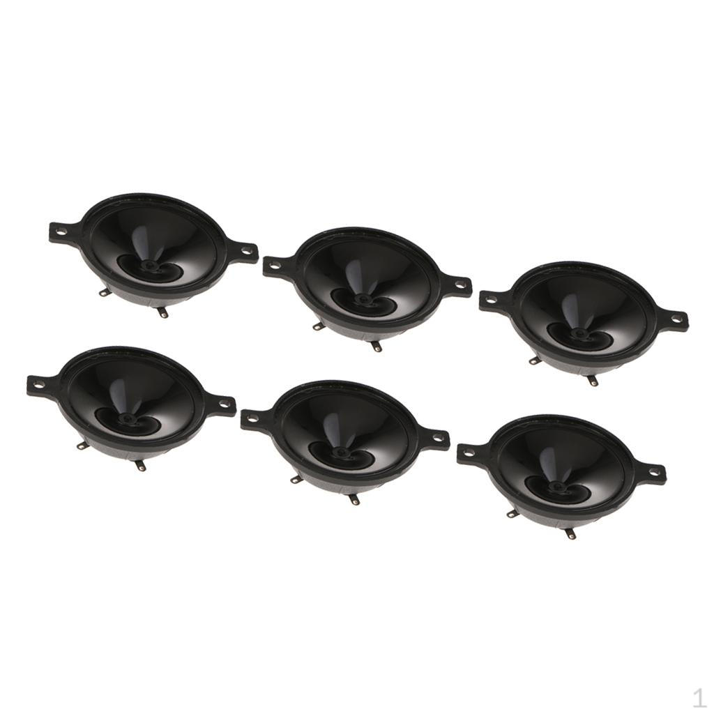 

6 шт. 2-дюймовый динамик твитер пьезоэлектрическая головка драйвер громкоговоритель 2,5-60 кГц