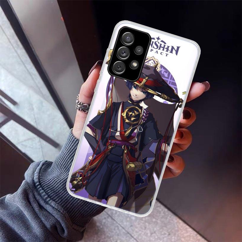 Genshin Impact Scaramouche Phone Case For Samsung Galaxy A17 A57 A37 A16 A26 A36 A56 A15 A25 A35 A55 A14 A13 A54 A53 A34 A24 A33