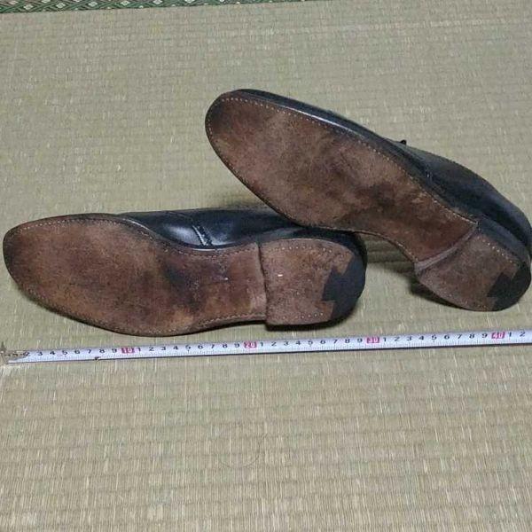 Old Church × Brooks Brothers Größe 41.0 C 25.5-26.0 ca. Schwarz(GEBRAUCHT)