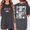 2026 Sommer Mode Trendiges T-Shirt Herren Damen Vintage Oberteil BTS Welttournee Arirang Shirt – K-Pop Merch Hip Hop Streetwear Übergroßes T-Shirt