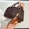 Braided Rope Bag Pendant Alkaline Water Bread Keychain Pendant Cute Bag Pendant Chocolate Pendant
