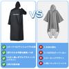 JEEYING Raincoat for Cycling EVA Material with High Rain Poncho for Women and Bike Backpack Reflective Perfect for Commuting and School [Lightweight