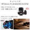 Canon EOS RP RF35 spiegellose Kamera mit Macro IS STM Objektiv-Kit (EOSRP-35MISSTMLK)