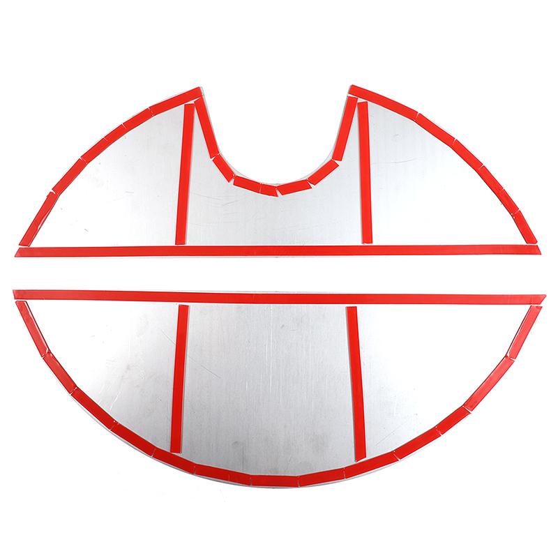 For Ineos Grenadier 2020-2025 Aluminum Alloy Car Tailgate Spare Tire Frame Decorative Patch Car Modification Accessories