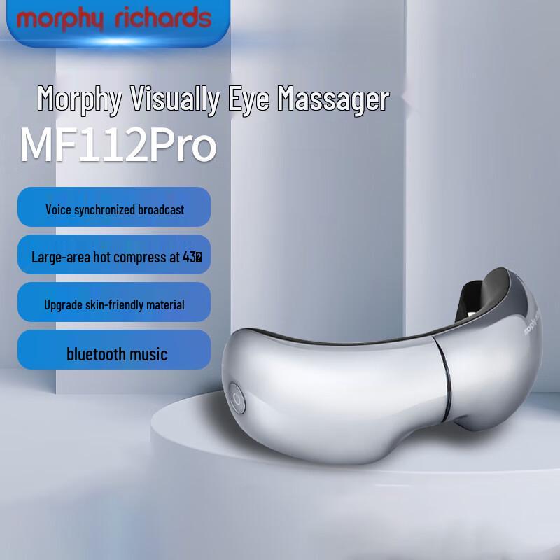 Morphyrichards Visible Hot Compress Eye Massager CN plug (adapter included)