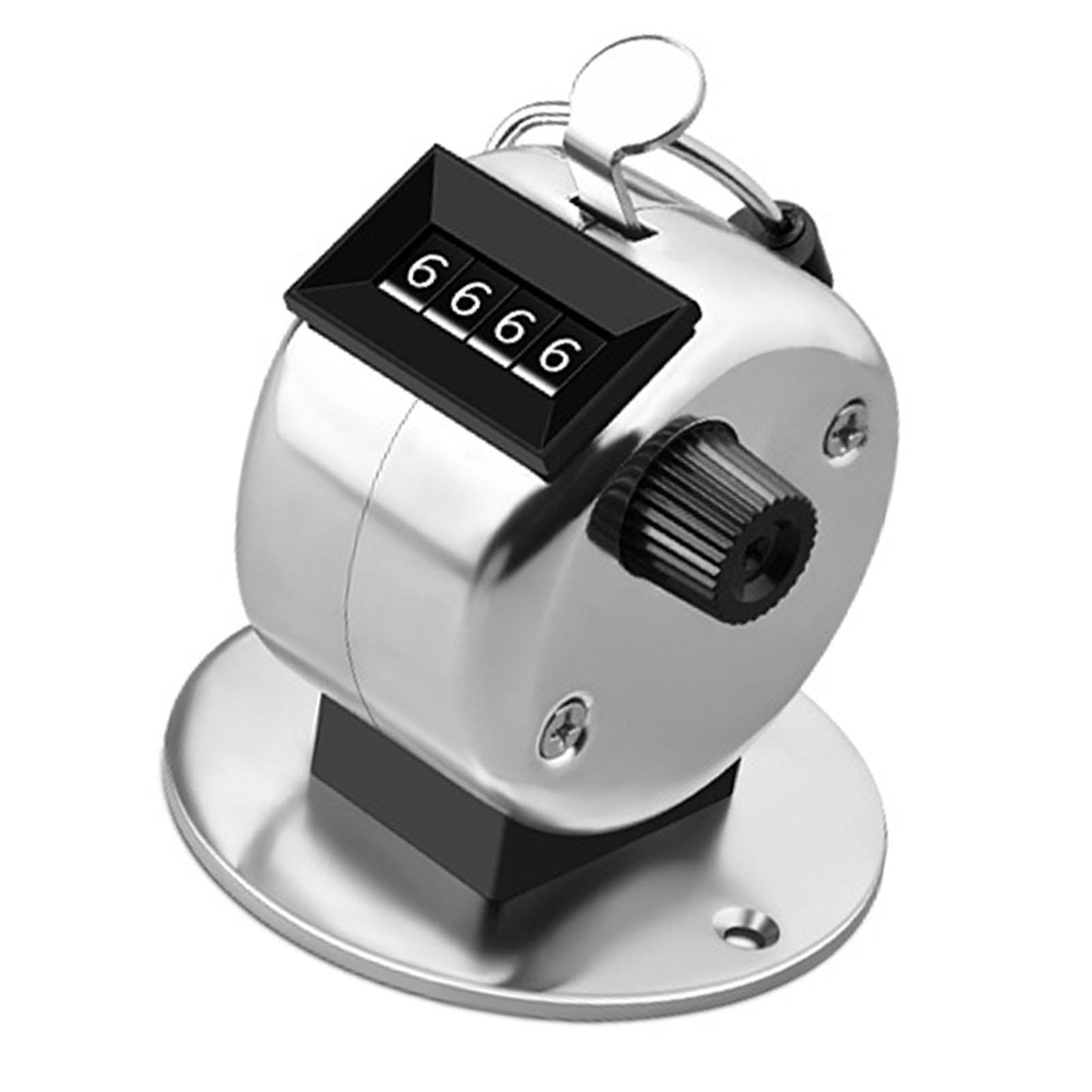 

Ручной счетчик подсчета Диапазон подсчета 00009999 4-разрядный механический ручной счетчик-кликер