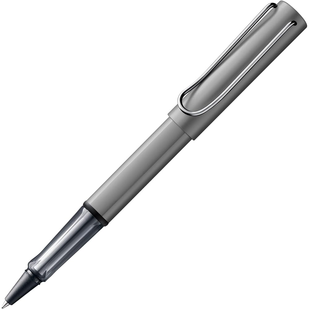 LAMY (Lamy) AL-Star Graphite Rollerball Pen - Clear Ergonomic Grip Pen Line Width M - Lightweight...