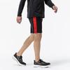 Training Wear Light Stretch Knit Half 32MDD123 Size S [Mizuno] Pants, Sweat-wicking, Quick-drying, Stretch, Black/Chinese Red,
