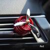 LED Light Car Air Freshener Air Force Propeller Shape Perfume Vent Clip Decor Aromatherapy Fan Auto Perfume