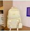 Schoolbag1011 New High School Student Schoolbag Girls High School Student Large Capacity Simple Backpack Fashionable College Student Schoolbag
