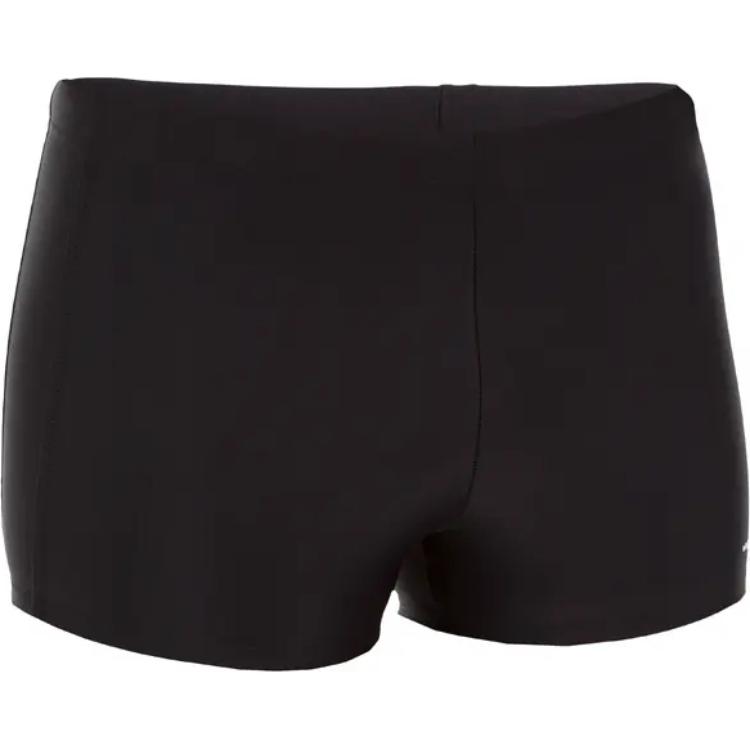 

DECATHLON 100 Letter Boxer Elasticated Swim Trunks Men s Black XL-2XL чёрный