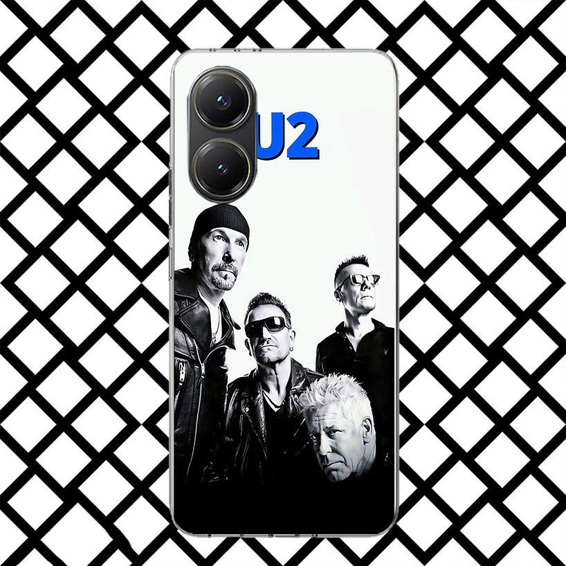 Band U-U2 Rock Phone Case for Xiaomi Poco F7 Ultra X7 X6 X5 Pro X4 Gt M8 M7 Redmi 15 15C 13 13C 12 12C Soft Cover Fundas Poco F7