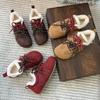 Leather Velvet Women's Winter New Flat Bottom Women's Casual Sports Women's Shoes Versatile Single Shoes