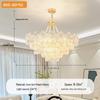 Oeny 5-Layer Pearl Chandelier