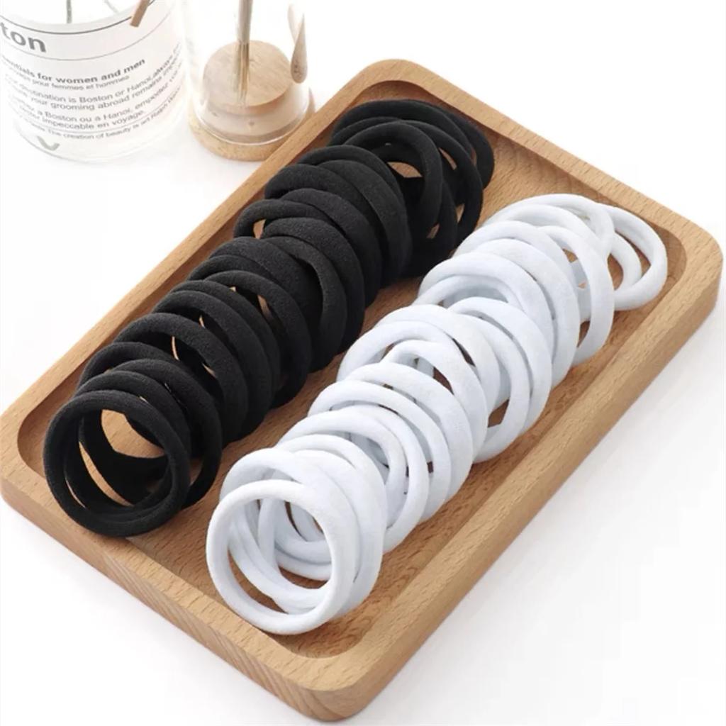 50/100pcs Kids Elastic Hair Bands Girls 5CM Sweets Scrunchie Rubber Band Hair Ties Clips Headband Hair Accessories