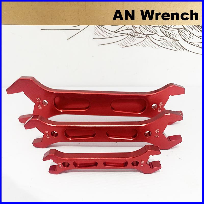 Aluminum Double End an Wrench Spanner for Fuel Oil Line Fitting Universal Repair Tool AN3 AN4 AN6 AN8 AN10 AN12