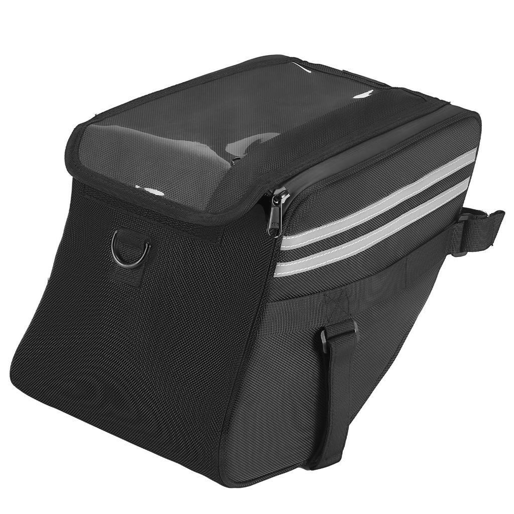 KEMIMOTO Motorcycle Center Waterproof Center Carrier Bag with Divider Smartphone and Operational Compatible with Motorcycle Center Compatible with