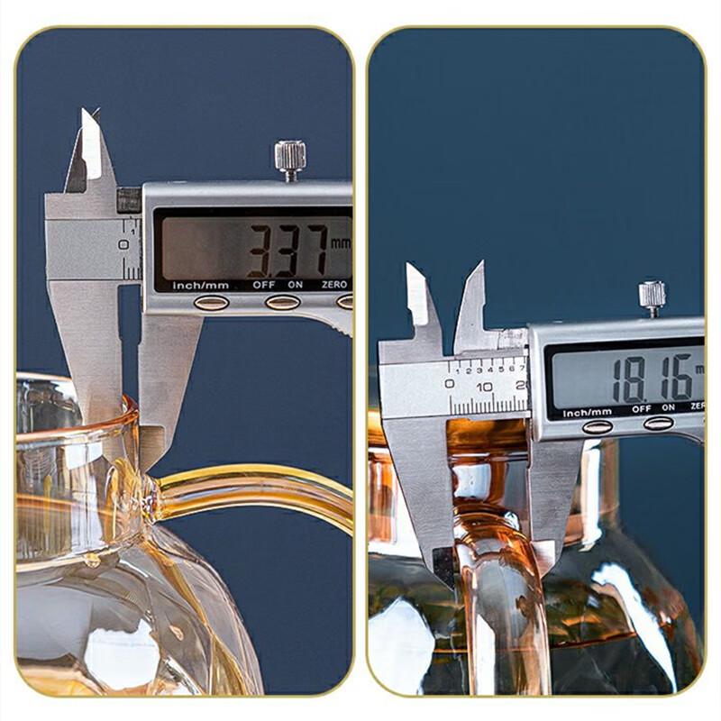 Shangqi 1.8L Blue Spirit High-Temperature Glass Water Pitcher