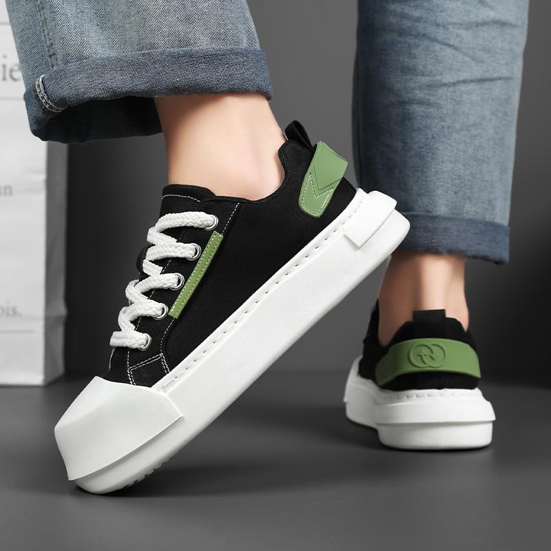 Fashion Fashion Style Men Casual Shoes Outdoor Contrasting Sneakers Versatile Man Canvas Shoes All-match Tenis Masculino Vulcanize Shoes