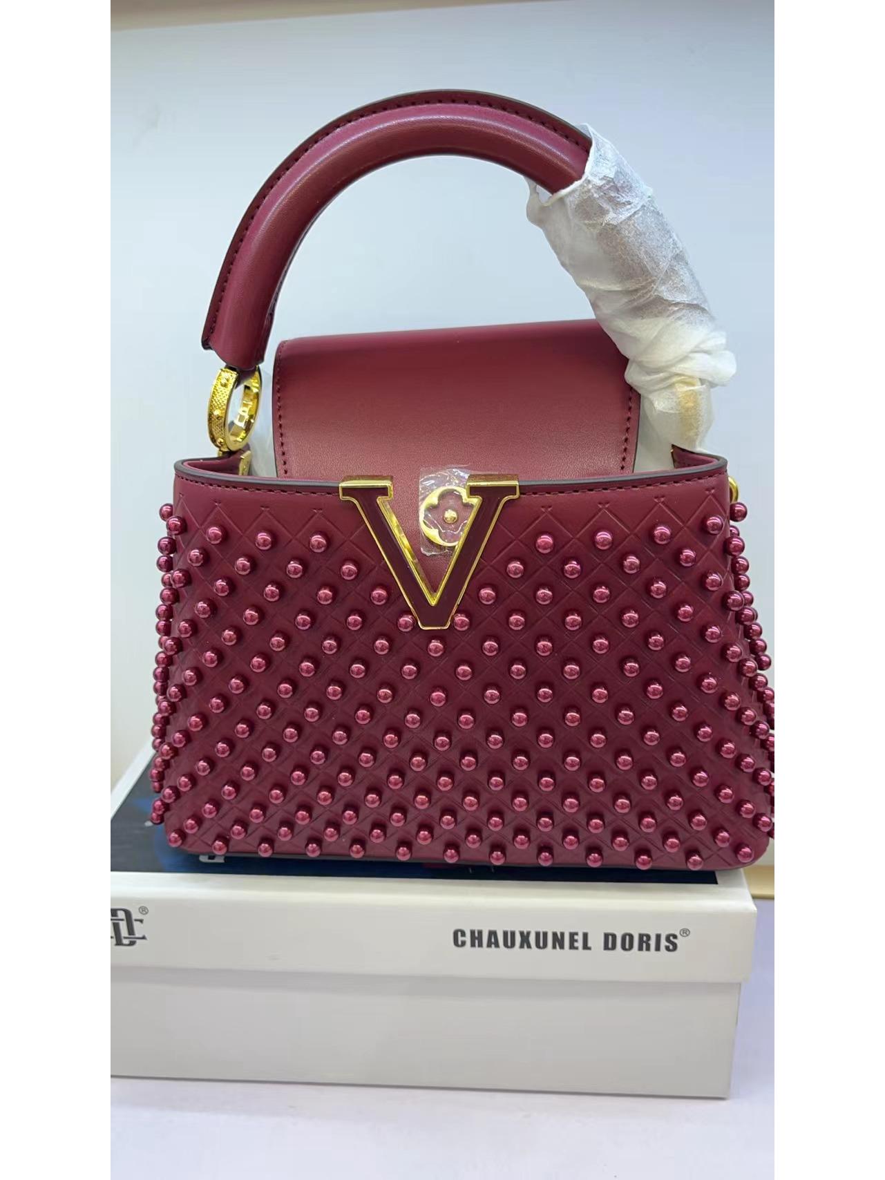 

2025 Женская Мода Жемчужная Сумка с Клапаном - Сумка на Плечо и Кроссбоди