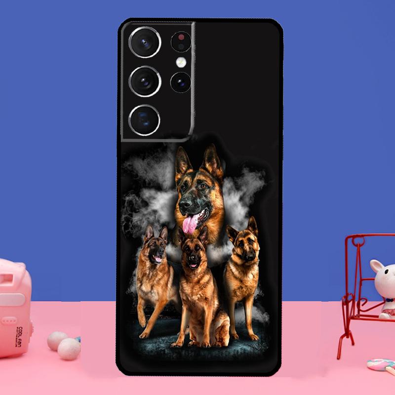 

Чехол для телефона с рисунком немецкой овчарки для Samsung Galaxy S22 Ultra S8 S9 S10 Plus Note 20 Ultra S20 FE S21 Ultra Galaxy S10 Plus