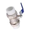 PPR Double Union Hot Melt Ball Valve