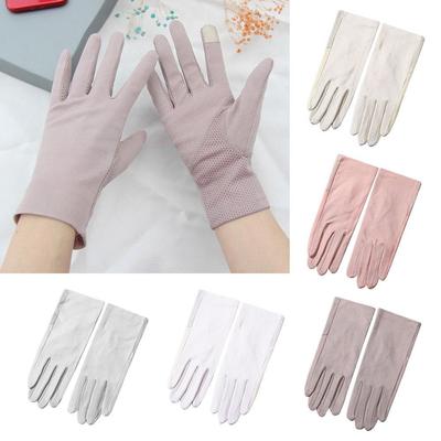 Touch Screen Sun Protection Gloves UV Protection Anti-UV Mittens Cycling Driving Gloves  Sports