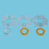1Pc Joystick Accessory for Game Consoles, Round/Square/Octagonal Retaining Rings