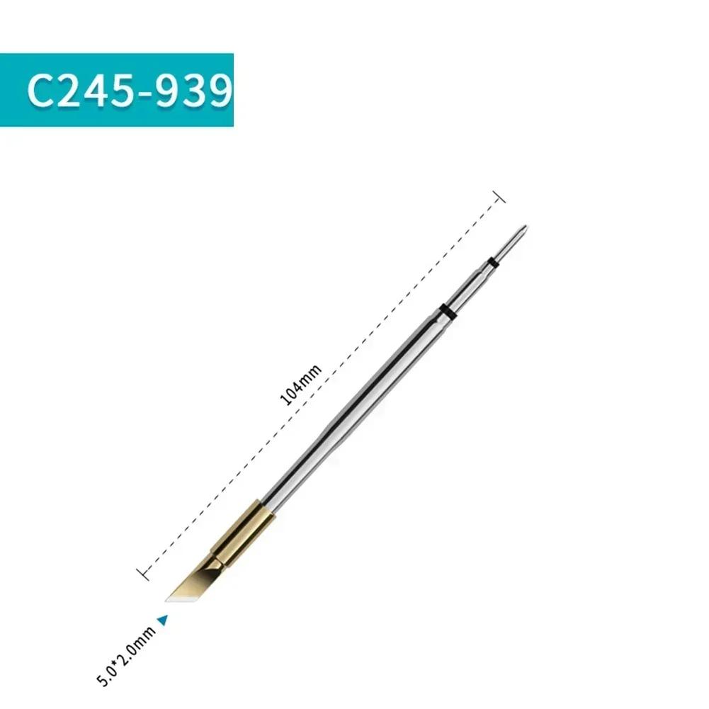 C245 Soldering Iron Tip Spare Replacement Straight Tip Fit For JBC Soldering Station C245-032 C245-749 C245-789 C245-803