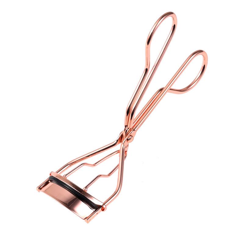 Stainless Steel Wide-Angle Eyelash Curler for Natural Curl - Beginner's Portable Hot Seller