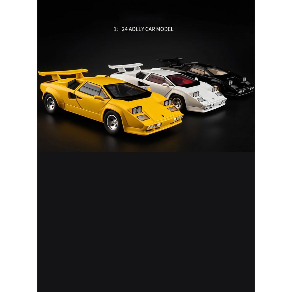1/24 Lamborghinis LP500S Supercar Alloy Model Car Toy Diecasts Metal Casting Sound and Light Car Toys for Children Vehicle