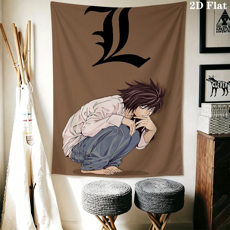 Death Note Pattern Home Decor Tapestry, Wall Hanging, Decorative RV Wall Cloth.MGT0918510