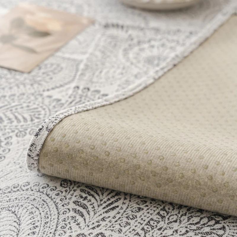 Classical Jacquard Sofa Cover Non-slip Backrest Cover Four Seasons Universal Chenille Sofa Cushion Anticat Scratch Couch Cover