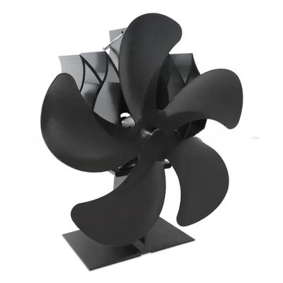 High-Wind Fireplace Fan: Self-Powered Heat Circulator For Fuel Efficiency! 135*100*205mm Fireplace Fan Replacement Accessories