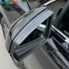 Rearview Mirror Eyebrow Cover For Volkswagen VW Tiguan MK2 2017-   Chrome Side Mirrors Rain Shield Sun Visor Trims