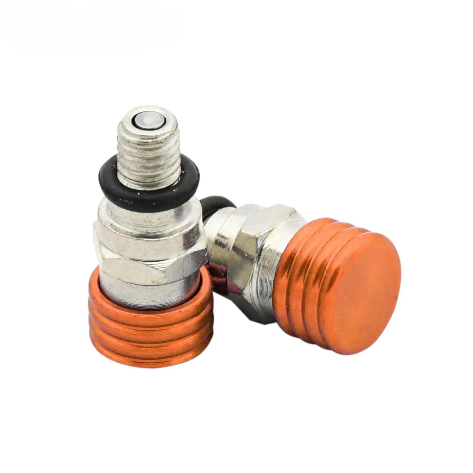 

M5x0.8 Motorcycle Bleed Front Fork Air Bleeder Valves for Yamaha YZ TTR WR 125 250 450F Suzuki DRZ RM RMX RMZ Kawasaki Honda
