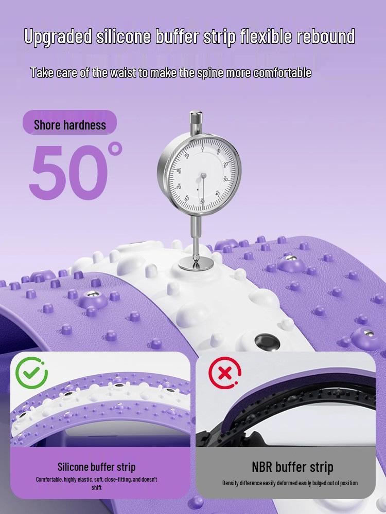 Lendenwirbelsäulen-Dehnungs-Massagegerät: Akupunktur, Bandscheibenvorfall-Linderung, Wirbelsäulenkissenkorrektur