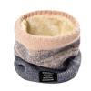 Herbst- und Winter-Schal für Damen und Herren, Modischer, Plus-Samt, Verdickter, Warmer Strickschal, Nackenschutz, Kälteschutzschal
