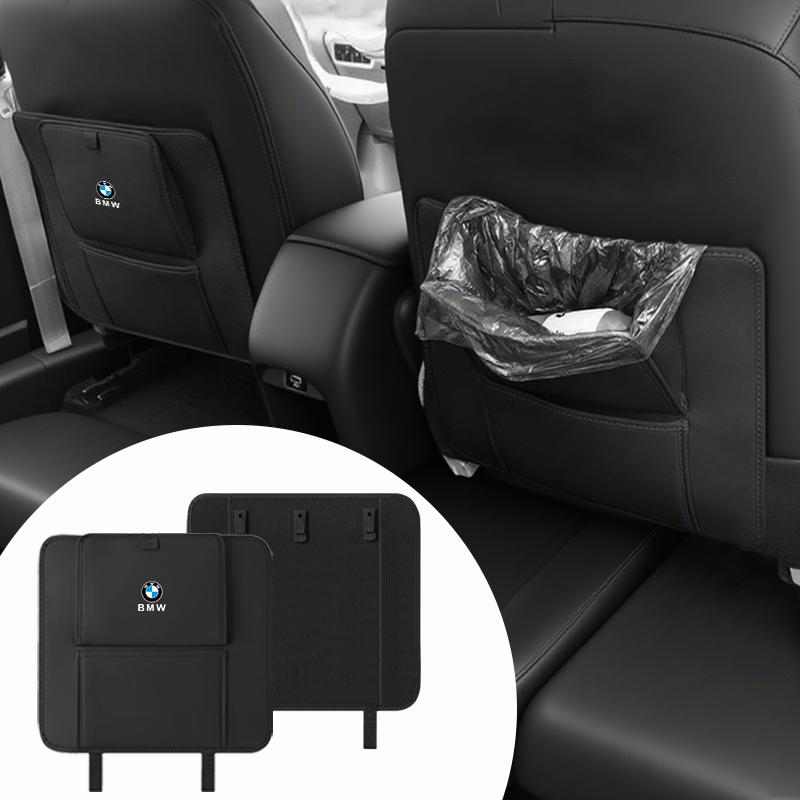 Leather Car Seat Back Protection Mat Anti Kick Pad For BMW X1 X2 X3 X5 X4 X6 X7 G30 G20 G32 G11 G12 F40 F30 F20 F10 F34 F07 J5UJD