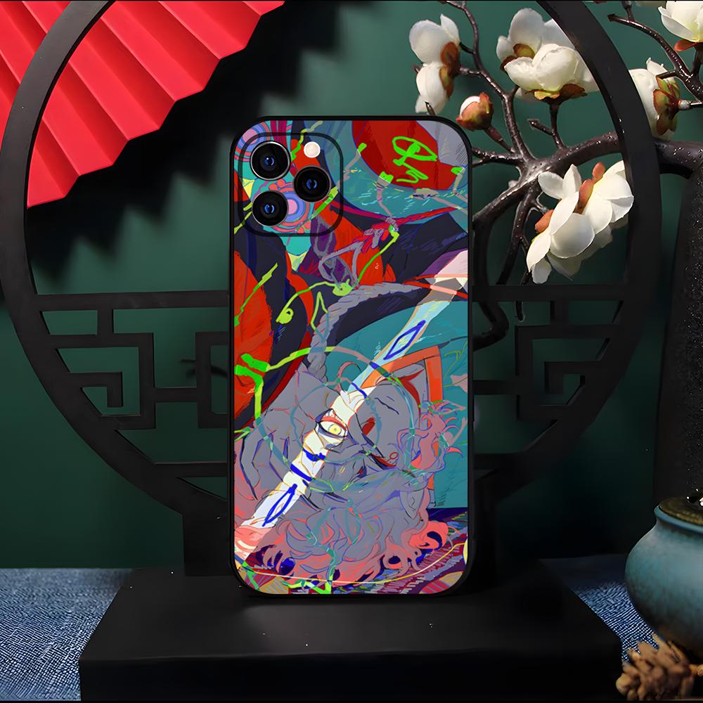 Anime Mononoke Kusuriuri Handyhülle Für IPhone 17 Pro Max 16 15 14 Pro Max 13 11 X Xs Xr 8 7Plus Silikonhülle