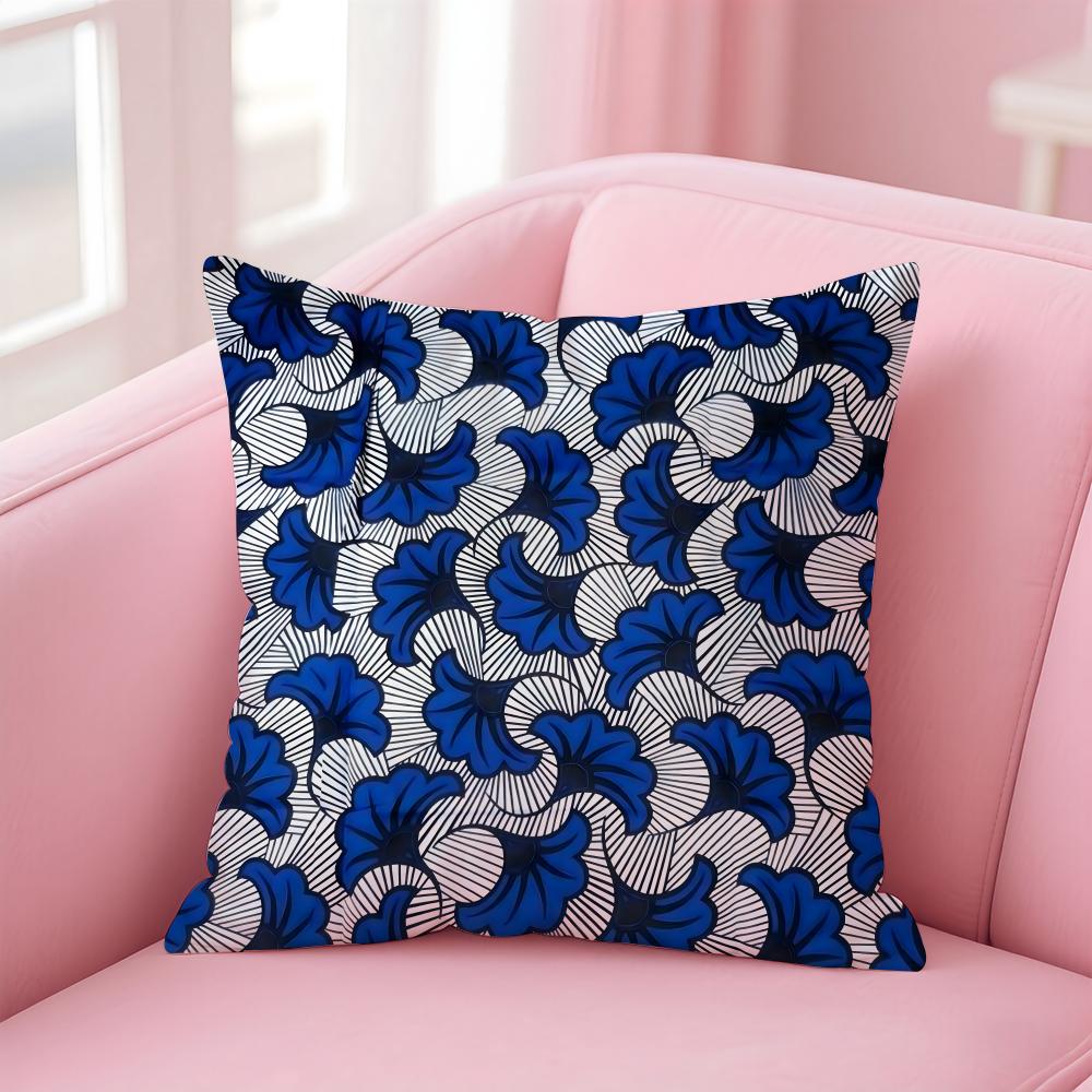 Bunte A-Afrikanische Stil Drucke Kissenbezug Bequemer Wende-Kissenbezug Ideal für Auto Sofa Schlafzimmer & Mehr