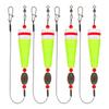 Weighted Fishing Floats Buoys With Swivels Sinker Fishing Floats And Bobbers Fishing Popping Corks Float Bobber Rig