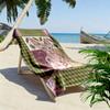 Cat Patchwork Art Print Beach Towel, Large Soft Quick Dry Towel for Beach Camping Swimming