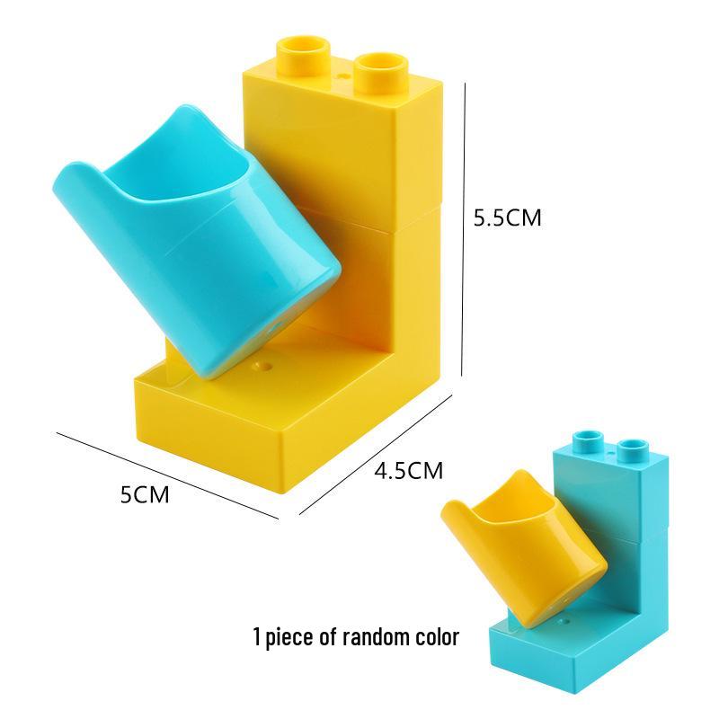 Leqiao Tiangong Giraffe & Crocodile Track Playset with Slide & Piano Assembly