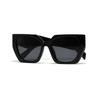 Cat Eye Large Frame Fashion Women's Sunglasses Retro Style Ins Vacation Daily Decorative Glasses