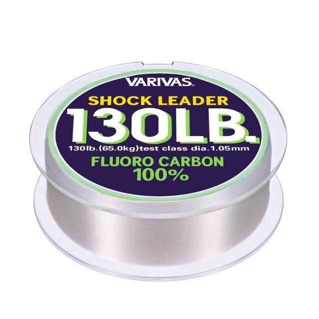Used [Free Shipping] VARIVAS Shock Leader Fluorocarbon 30m No. 40 130lb Natural